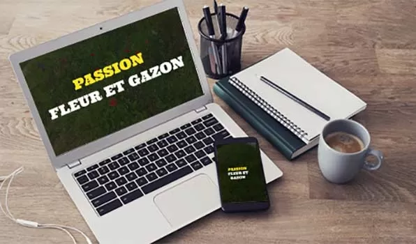 Nouveau support de communication web, Barbezieux-Saint-Hilaire, PASSION FLEUR ET GAZON